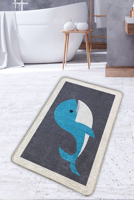 Mijölnir Alfombrilla de baño Delfino Multicolor Mijölnir Alfombrilla de baño Delfino Multicolor